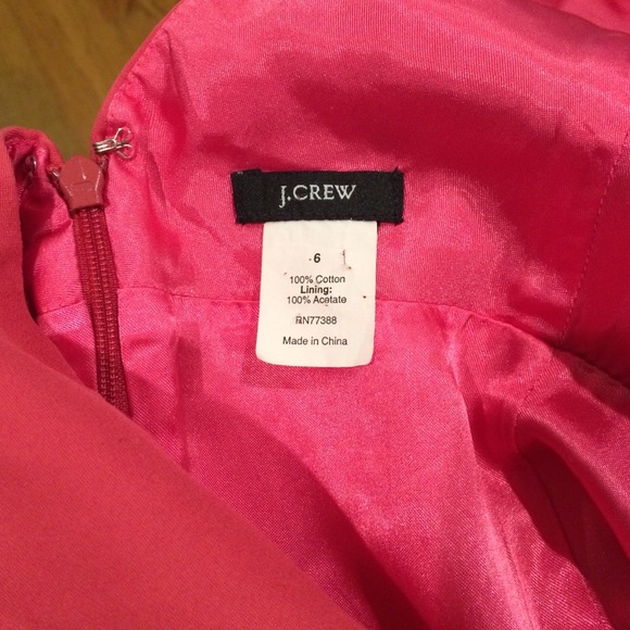 J crew coral/ pink dress - Picture 4 of 4