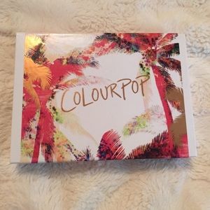 HOLD ColourPop Mondays in Malibu Lightly Swatched