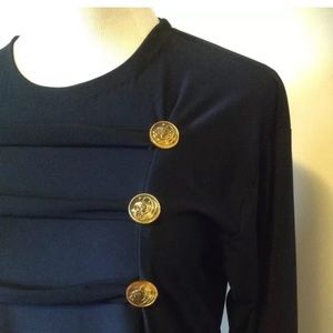 Marine abaya dress