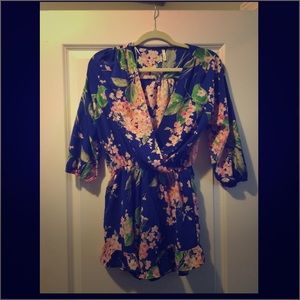 Floral romper