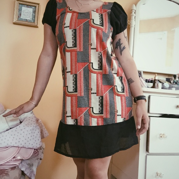 60's style mini dress!