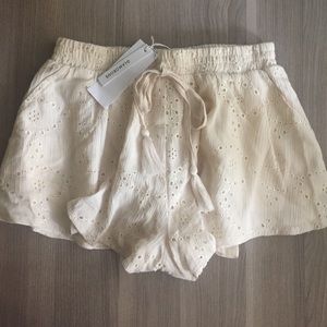 Glamorous Cream shorts