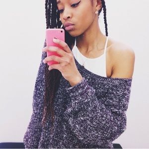 Off The Shoulder Sweater