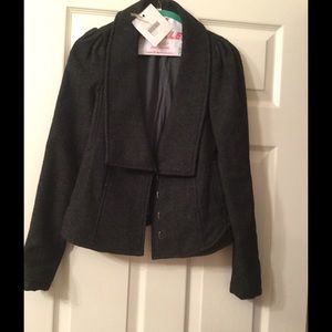 Free People wool/tweed like jacket