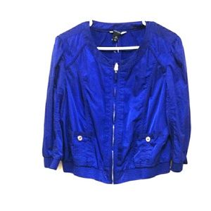 Trendy blue WHBM jacket