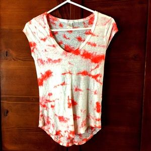 Forever 21 tie dye v-neck