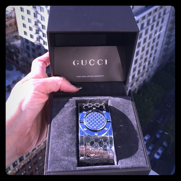 Gucci Accessories - Gucci watch authentic twirl brown dial watch!