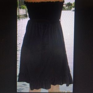 Juicy Couture Black Smocked Dress