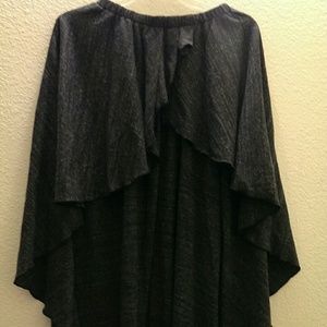 Simple dark gray skirt
