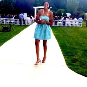 Mint Green Strapless