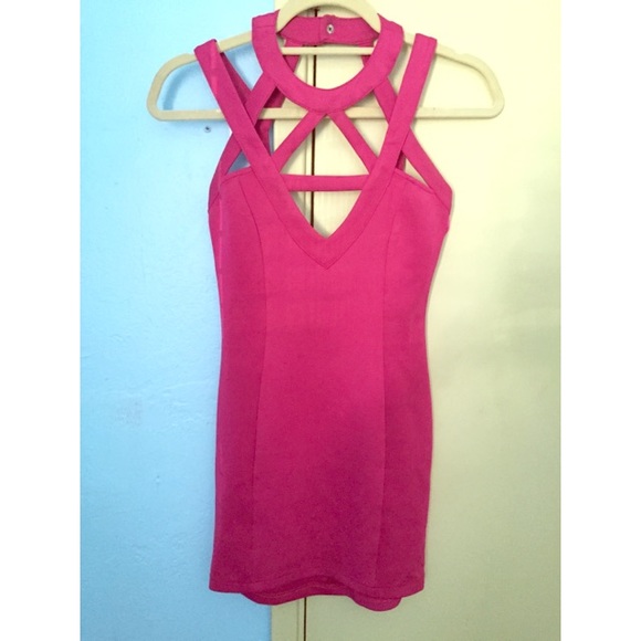 Pink Bodycon Dress