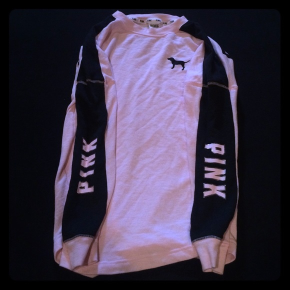 PINK Victoria's Secret Sweaters - PINK Victoria's Secret Varsity Crew