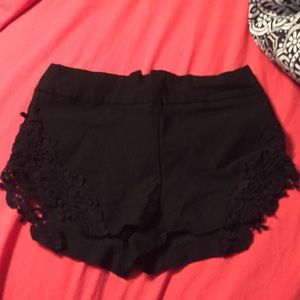 Black shorts
