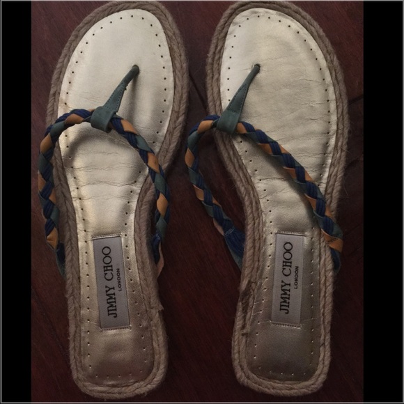 Authentic Jimmy Choo flip flops - size 39