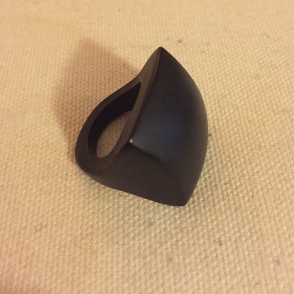 Matte Black Square Ring