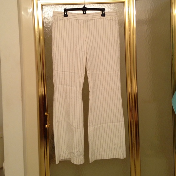 MOVING SALE! Express pinned striped dress pants.