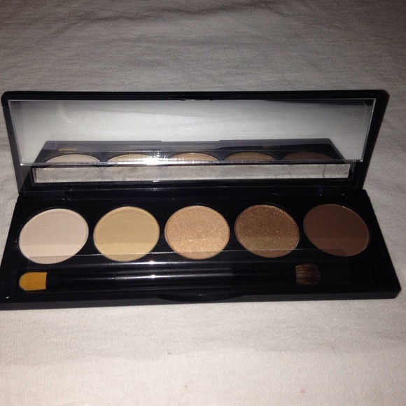 5 pan shadow pro palette 1.5g  gorgeous minerals