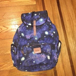 VS pink galaxy backpack