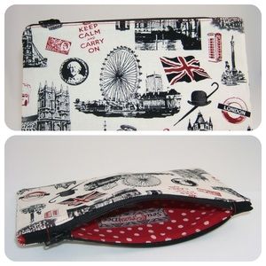 Keep Calm London - Zippered Pouch