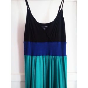 Color block summer dress