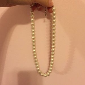 Faux Pearl Necklace