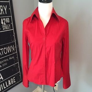 Red Button Down Shirt