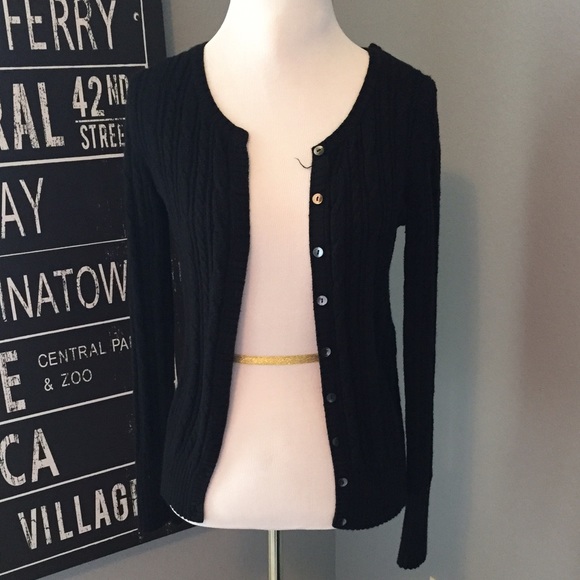 Black Knit cardigan