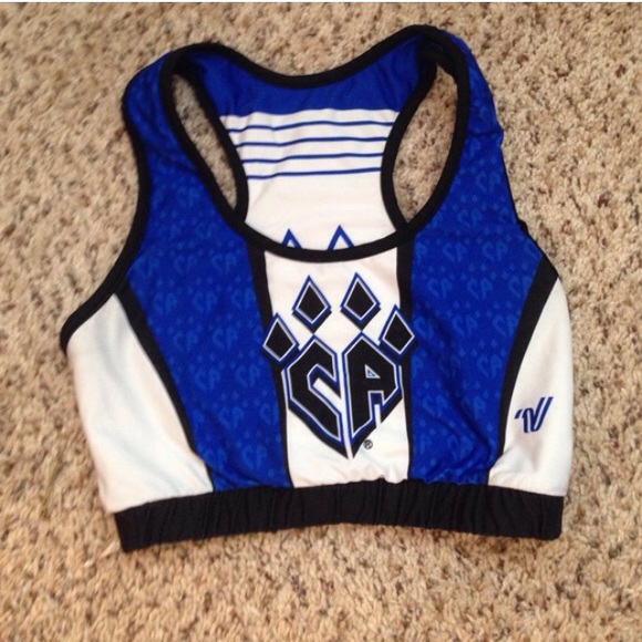 Outerwear - cheer athletics double sided sports bra