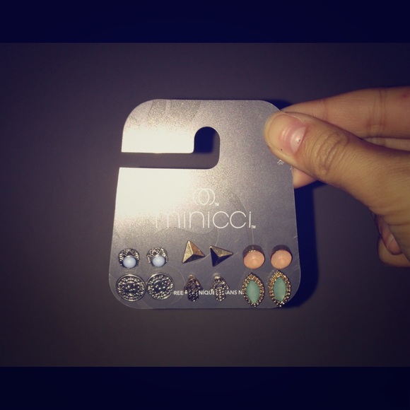 Set of 6 earrings