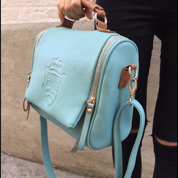 PU leather shoulder/cross body/top handle bag