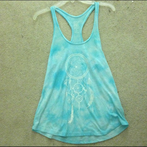 Dream Catcher light blue tank