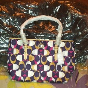 A stylish coach pocketbook