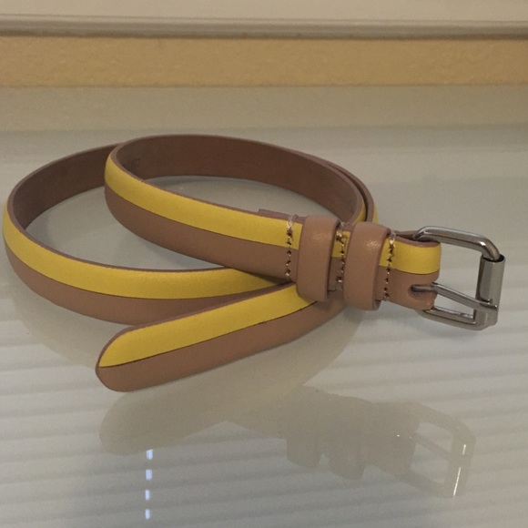 Color block belt