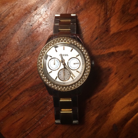 🌟One Day SALE🌟Fossil Watch gold and silver