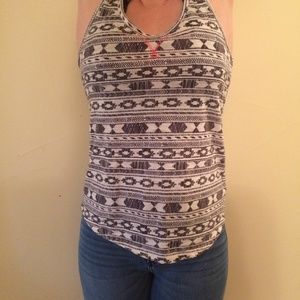 Mossimo tribal print tank top