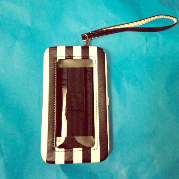 Wallet/phone clutch with strap
