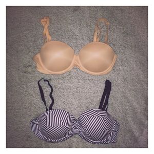 BUNDLE💗 2 VS PINK push up bras, 34 B