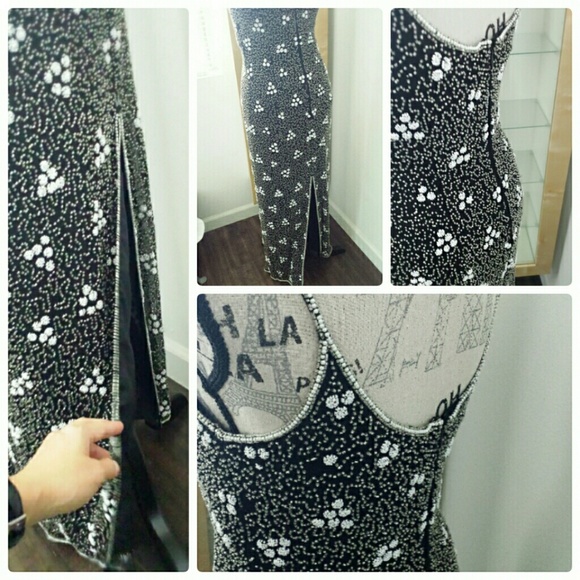 🔷 evening beaded dress - Picture 2 of 4