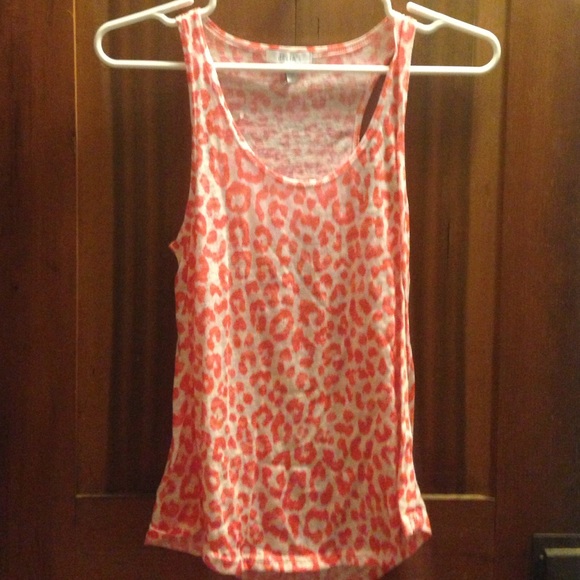 Cheetah tank top