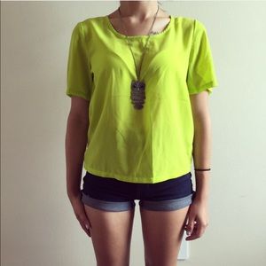 Blouse and necklace available!