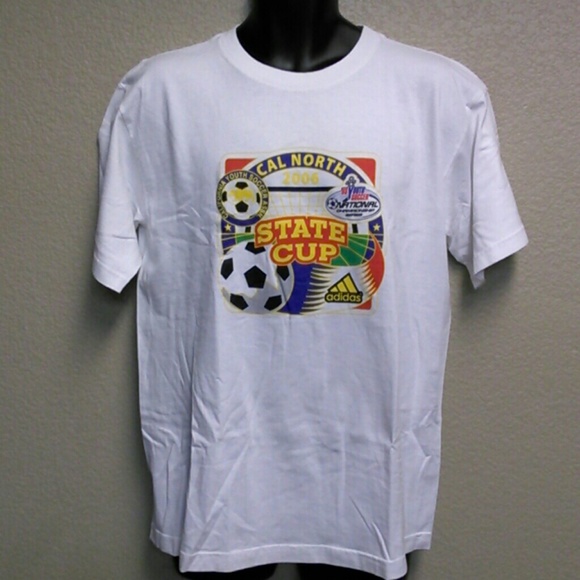 Men/woman white t shirt by adidas