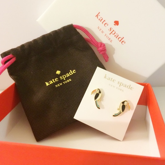 KATE SPADE TOCUAN BIRD STUDS - Picture 2 of 3