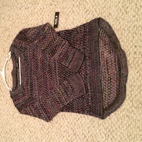 A crochet sweater