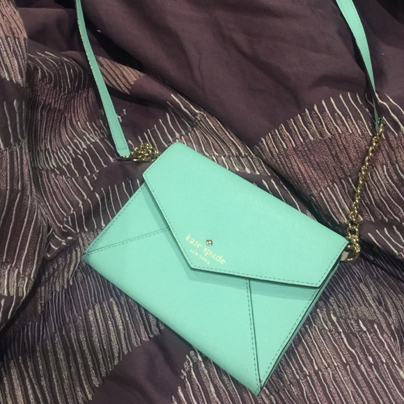 SOLD 🚫🚫Light blue Kate spade crossbody - Picture 4 of 4