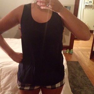 Navy blue tank