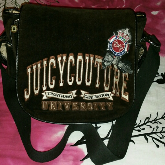 Like new Brown Juicy Couture cross body