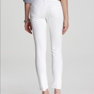 Paige verdugo ankle white jeans size 27
