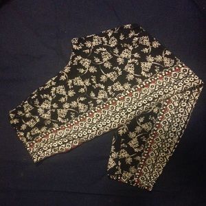 Lightweight patterned pants!