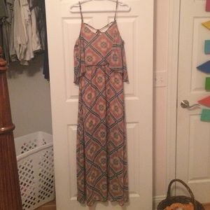 Patterned Maxi Dress