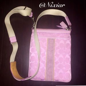 Coach Purple crossbody.